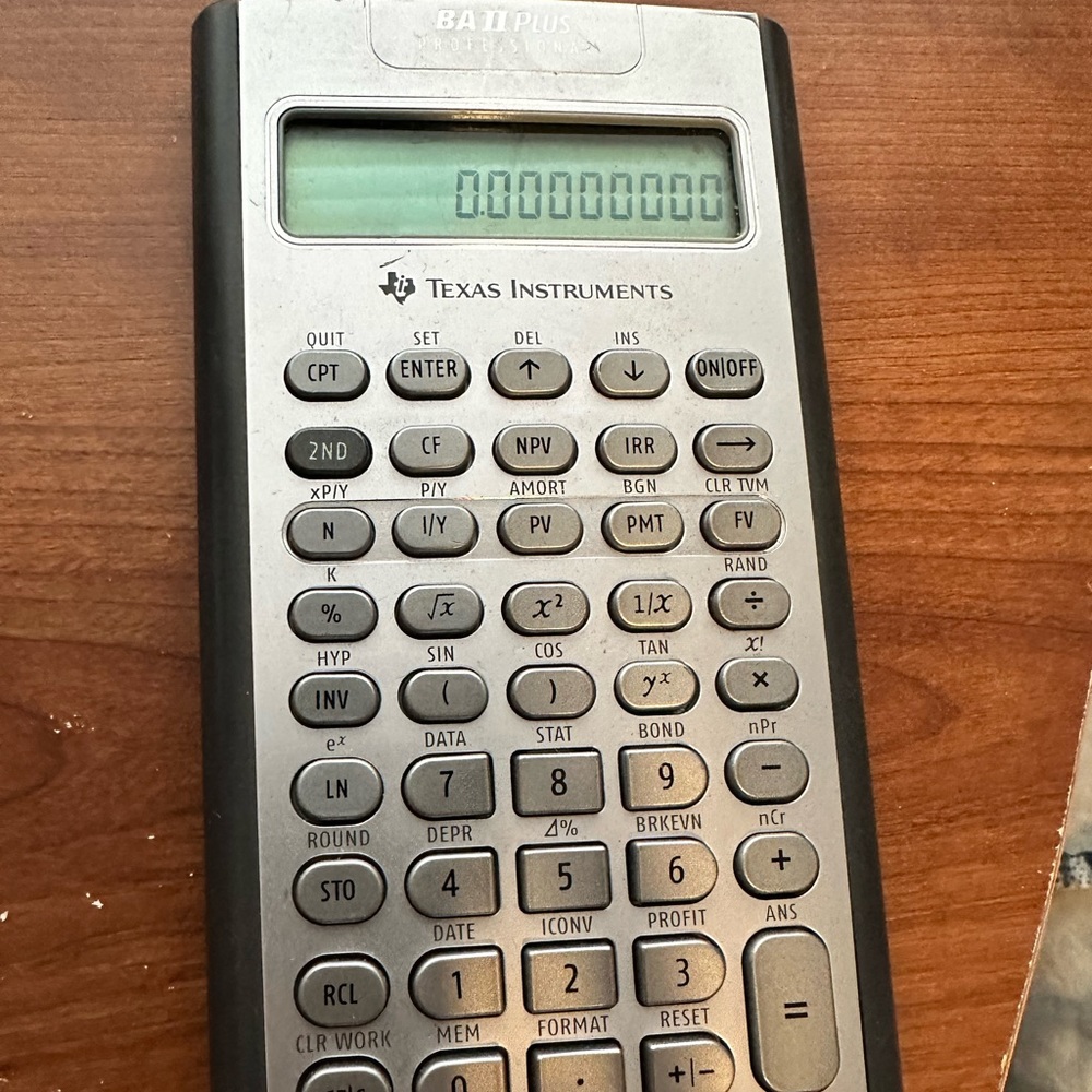 Texas Instruments calculator